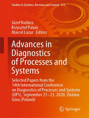 cover image of Advances in Diagnostics of Processes and Systems